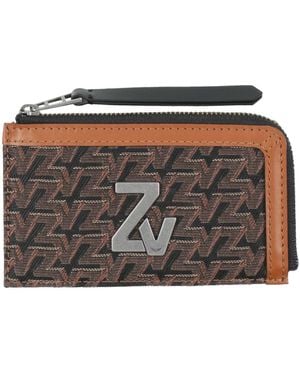 Zadig & Voltaire Portacarte - Marrone