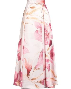 CAMILLA Maxi Skirt Polyester - Pink