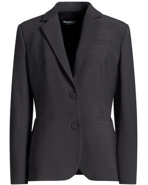 Dondup Blazer Polyester, Virgin Wool, Elastane - Black