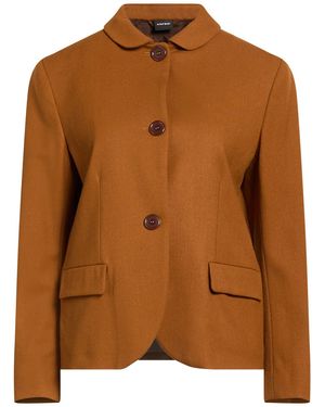 Aspesi Camel Jacket Virgin Wool, Elastane - Brown
