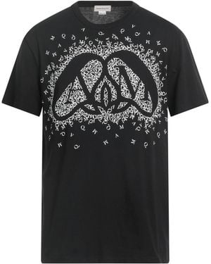 McQueen T-Shirt Cotton - Black
