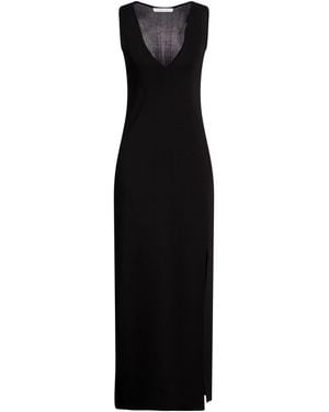 Caractere Maxi-Kleid - Schwarz