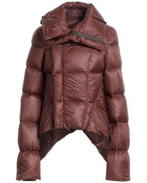 Rick Owens Doudoune Plumes Ou Synthétique - Marron