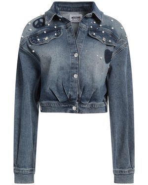 Moschino Chaqueta Vaquera - Azul
