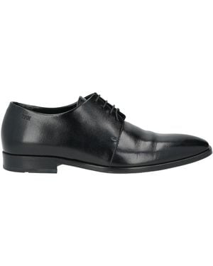 BOSS Lace-Up Shoes Leather - Black