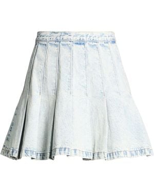 Silvian Heach Denim Skirts - Blue