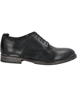 Moma Lace-Up Shoes Leather - Black