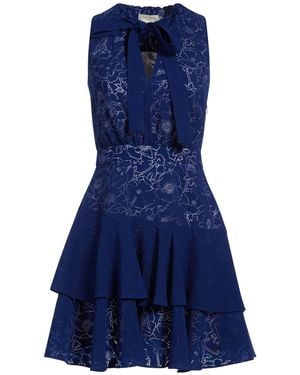 Ted Baker Mini Dress Viscose, Polyamide - Blue