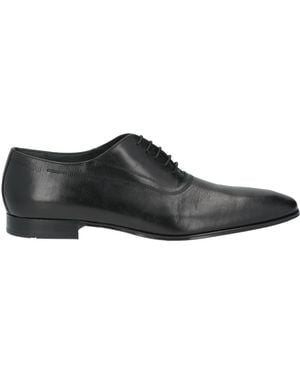 BOSS Lace-Up Shoes Leather - Gray