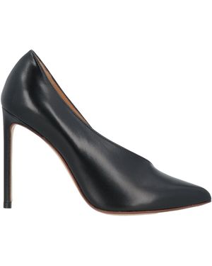 Francesco Russo Court Shoes Kidskin - Black