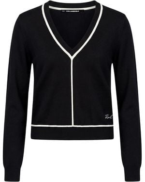 KARL LAGERFELD Pullover - Azul