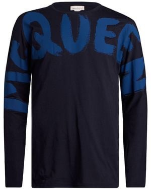 McQueen T-Shirts - Blue