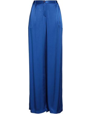 I LOVE MP Trousers Viscose - Blue