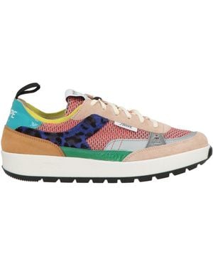 Strype Sneakers Leather, Textile Fibers - Blue