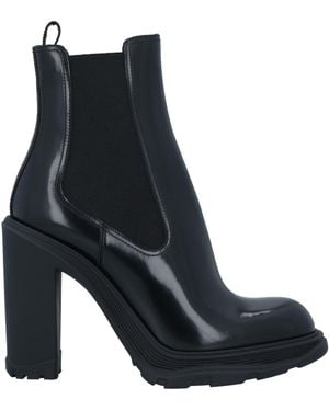 McQueen Ankle Boots - Black