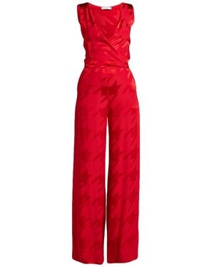 PT Torino Jumpsuit Acetate, Viscose - Red