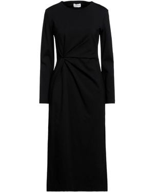 P.A.R.O.S.H. Midi Dress - Black