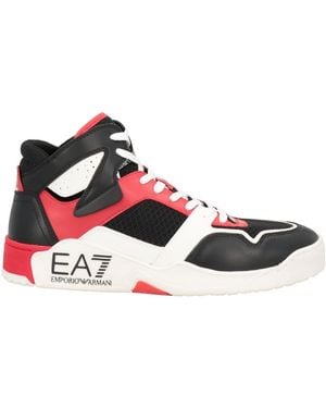 EA7 Trainers Textile Fibres - White