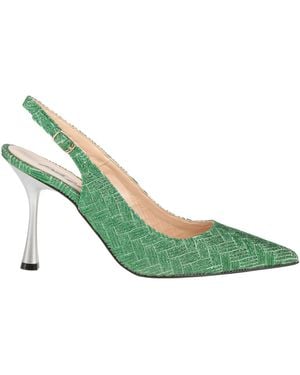 PAOLO MATTEI Pumps Textile Fibers - Green