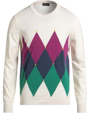 Ballantyne Ivory Sweater Cotton, Cashmere - Pink