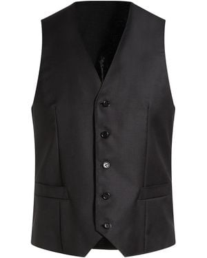 Canali Tailored Vest Wool - Black