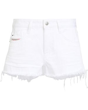 DIESEL Denim Shorts Cotton - White