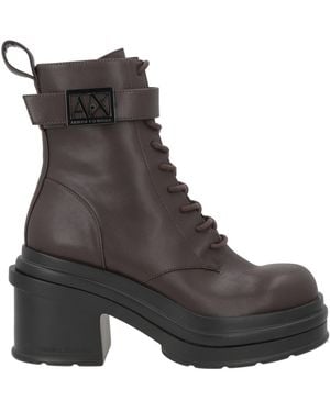 ARMANI EXCHANGE Ankle Boots - Black