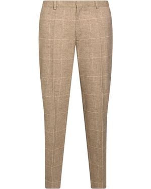 Circolo 1901 Sand Trousers Cotton, Elastane - Natural