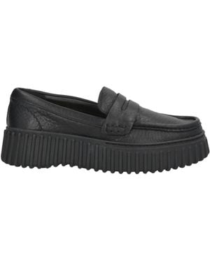 Clarks Loafers Leather - Black