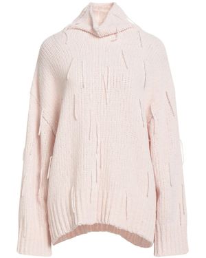 Roberto Collina Light Turtleneck Merino Wool - Pink
