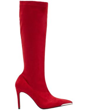 8 by YOOX Knee Boots - Red
