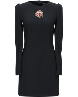 Dolce & Gabbana Mini Dresses - Black