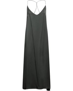THE NINA STUDIO Maxi Dress Silk - Blue