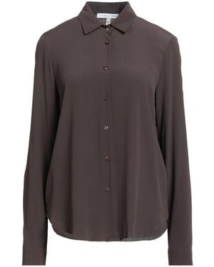Caractere Dark Shirt Acetate, Silk - Brown