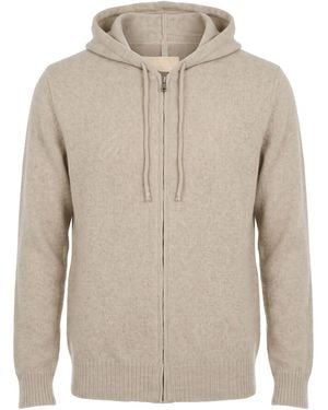 120% Lino Strickjacke - Grau