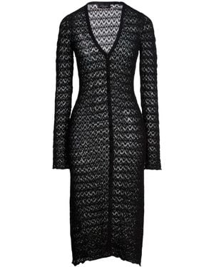 Blumarine Midi Dress Wool - Black