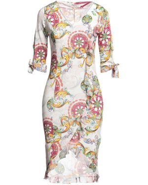 Ean 13 Love Mini Dress - White