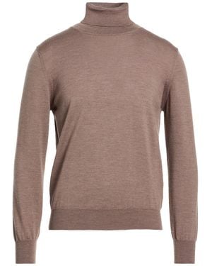 Bellwood Turtleneck Merino Wool - Brown