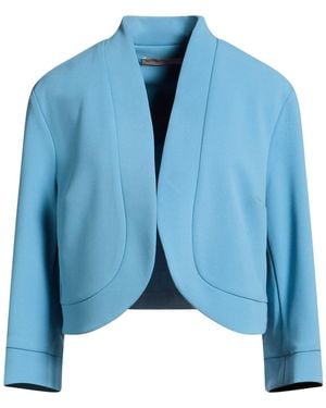 Rinascimento Azure Jacket Polyester, Elastane - Blue