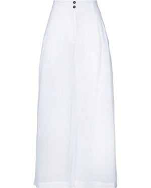 Isabel Benenato Pantalone - Bianco