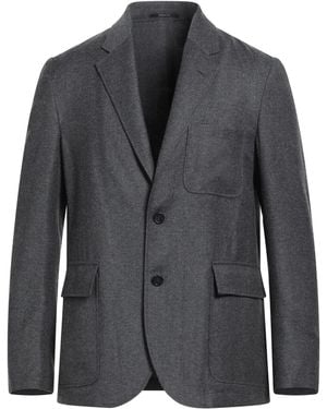 dunhill Charcoal Blazer Wool, Polyamide - Black