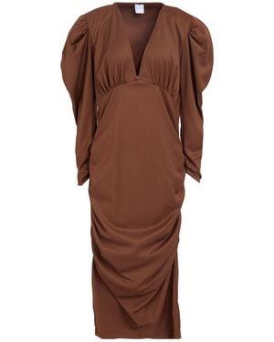 MARSĒM Midi Dress - Brown