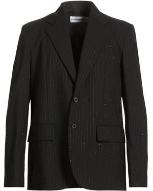 Department 5 Blazer Polyester, Virgin Wool, Elastane - Black