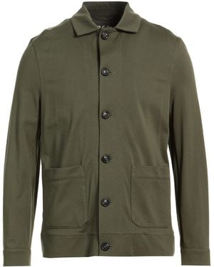 Circolo 1901 Military Shirt Cotton, Elastane - Green