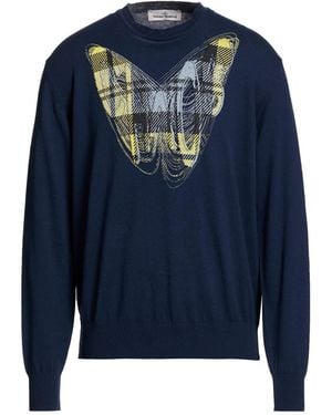 Vivienne Westwood Jumper Cotton, Cashmere - Blue