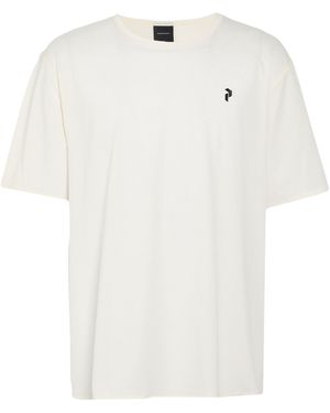 Peak Performance T-Shirt Polyester - White