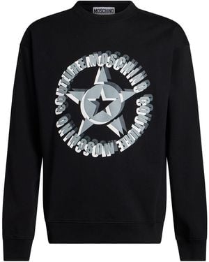 Moschino Sweatshirt Cotton - Black