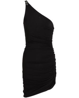 Courreges Mini Dress Viscose, Elastane - Black