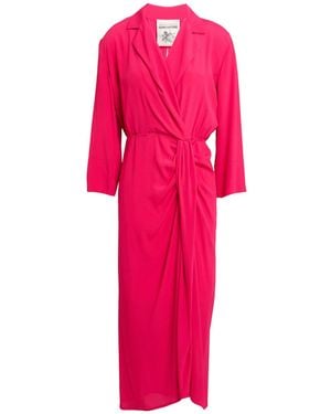 Semicouture Midi Dress - Pink