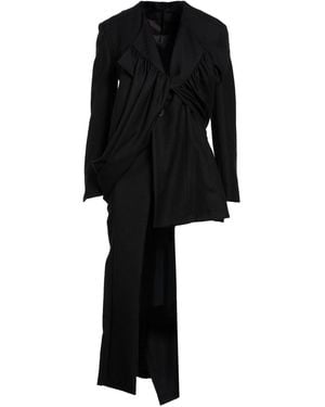 Yohji Yamamoto Sobretodo Y Gabardina - Negro